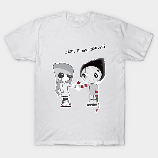 Jami & Manson T-Shirt by Zilnation